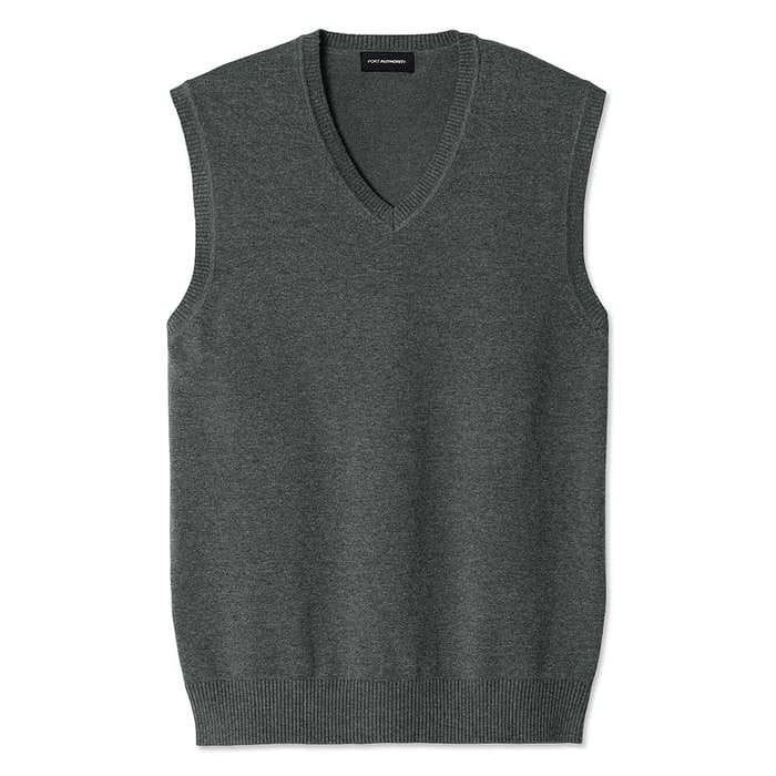 V-neck sweater vest